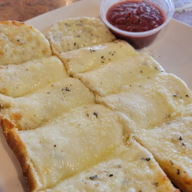 3 Cheese Garlic Bread*.